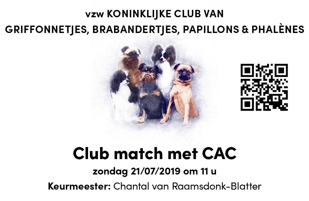 Club match 2019 Griffon/Papillon Belgium